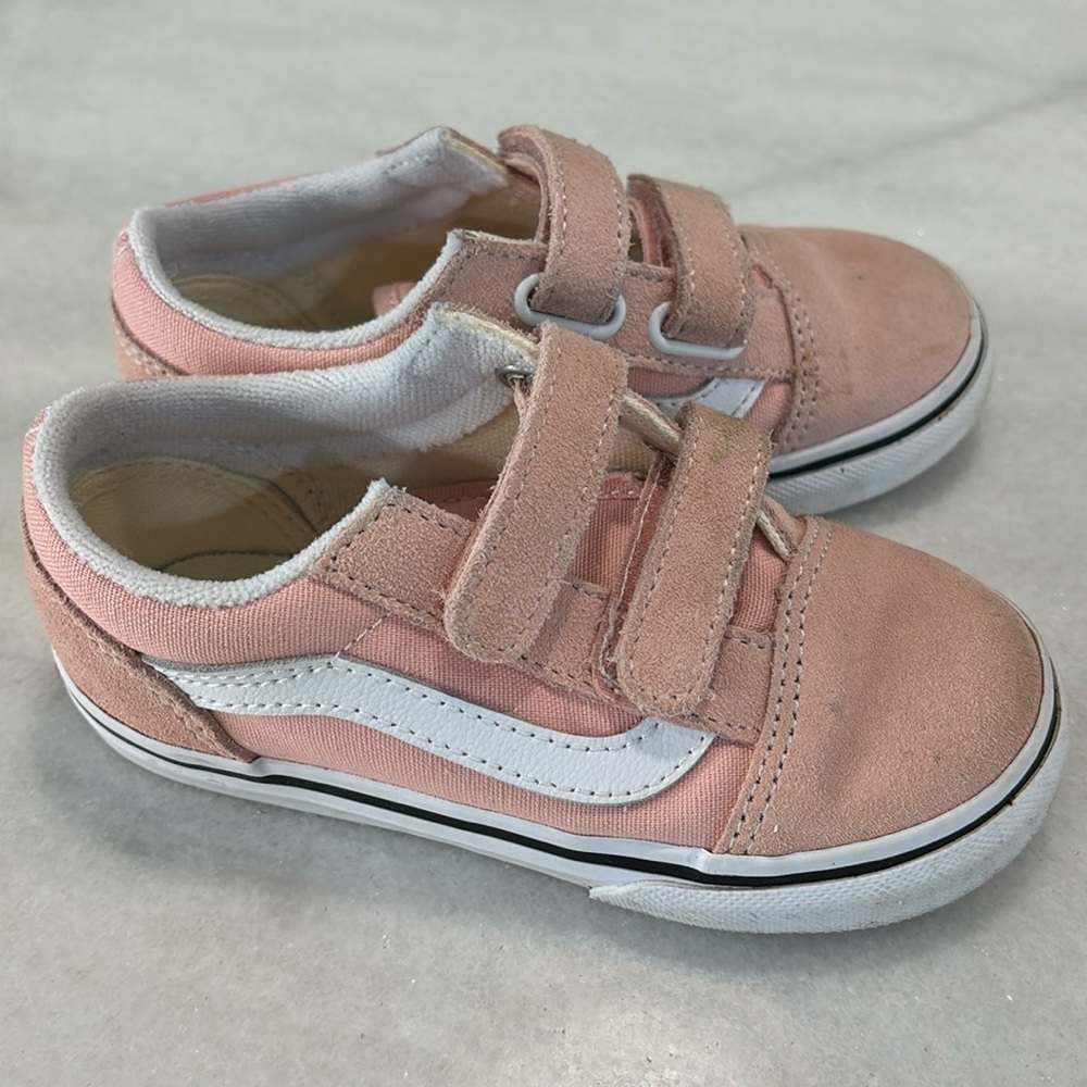 Vans Toddler Old Skool Velcro Shoes